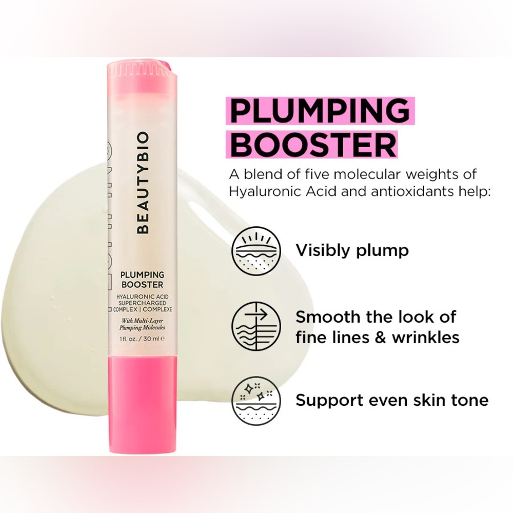 BeautyBio - Plumping Booster | Hyaluronic Acid Line-Filling & Plumping Treatment